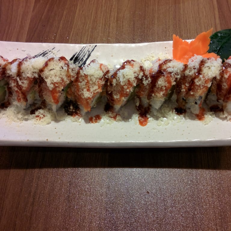 Must-Try Dragon Roll at Our Japanese Restaurant