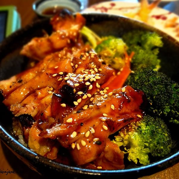 Chicken Teriyaki Rice Bowl.