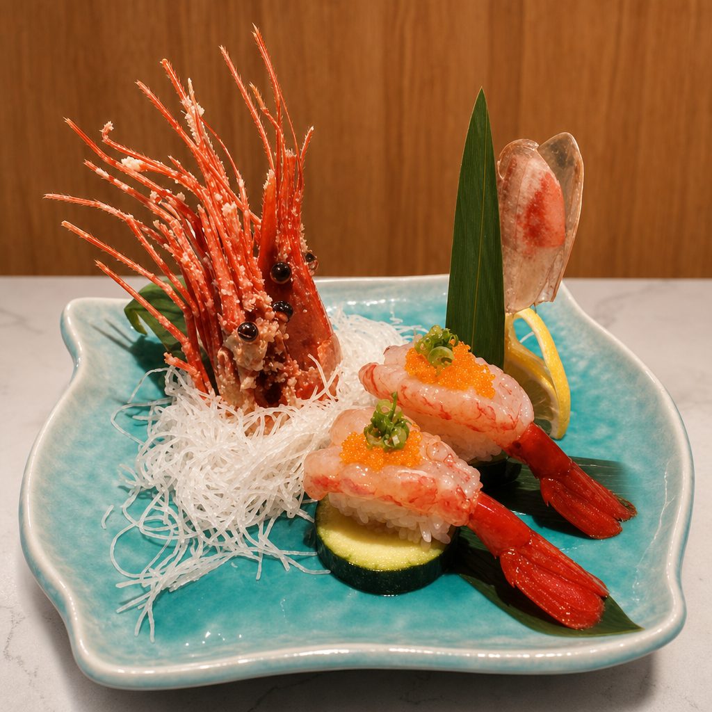Sweet Shrimp Nigiri.