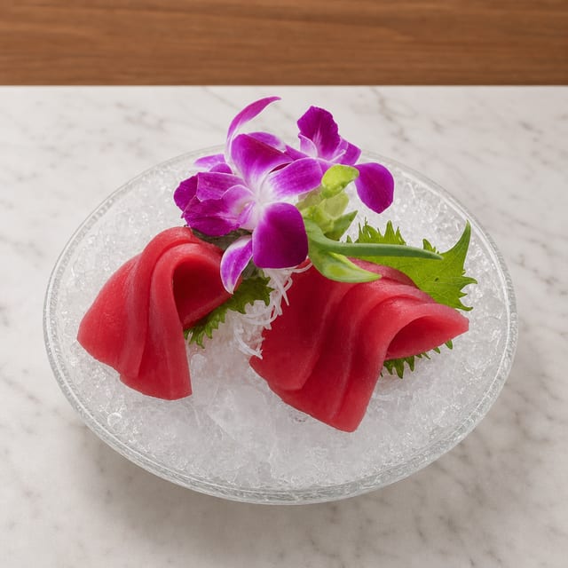 Bluefin Tuna Sashimi.