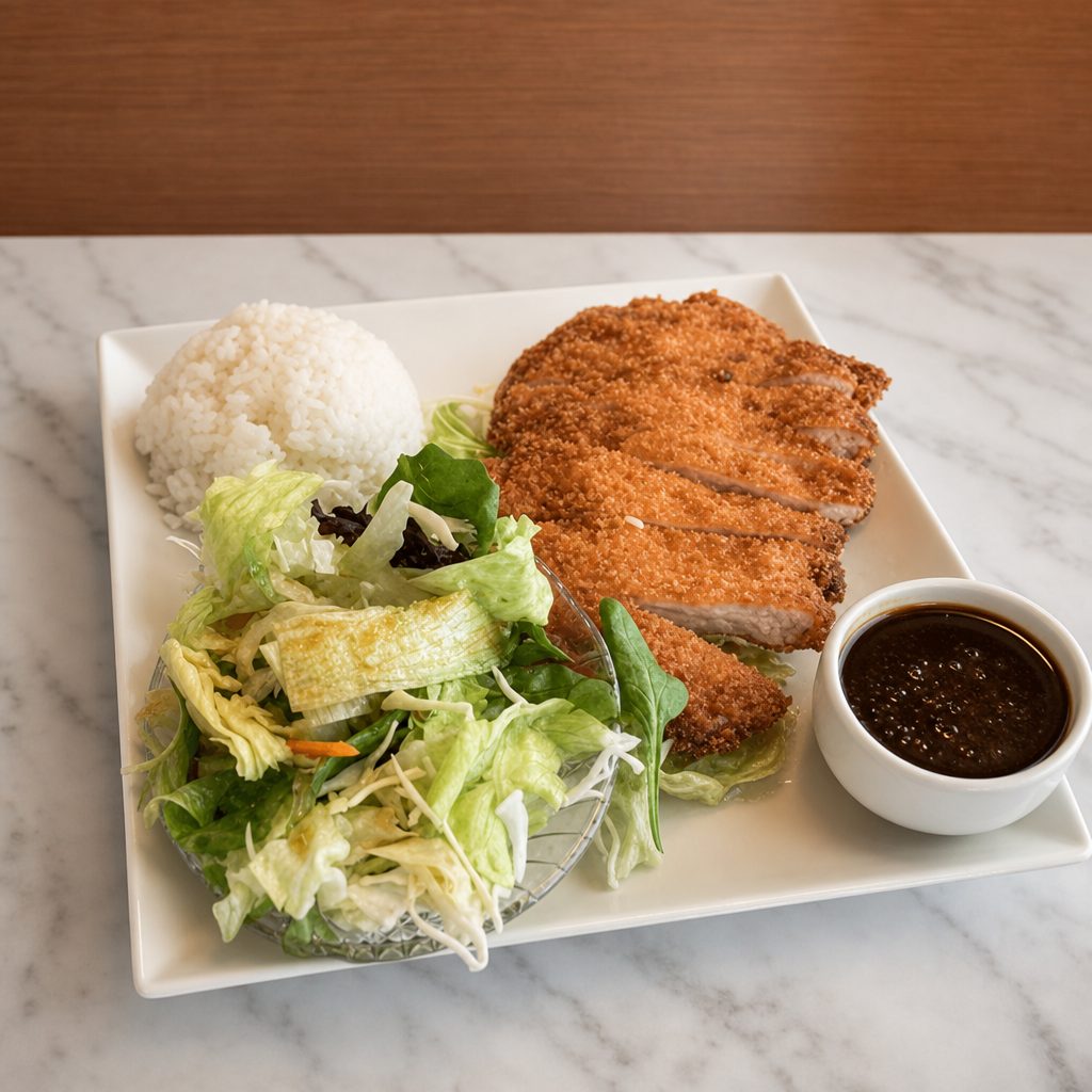 Chicken Katsu Entree.