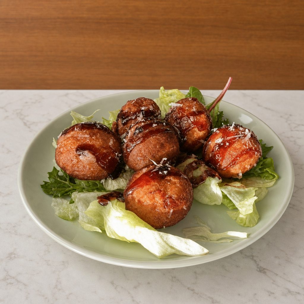 Takoyaki.