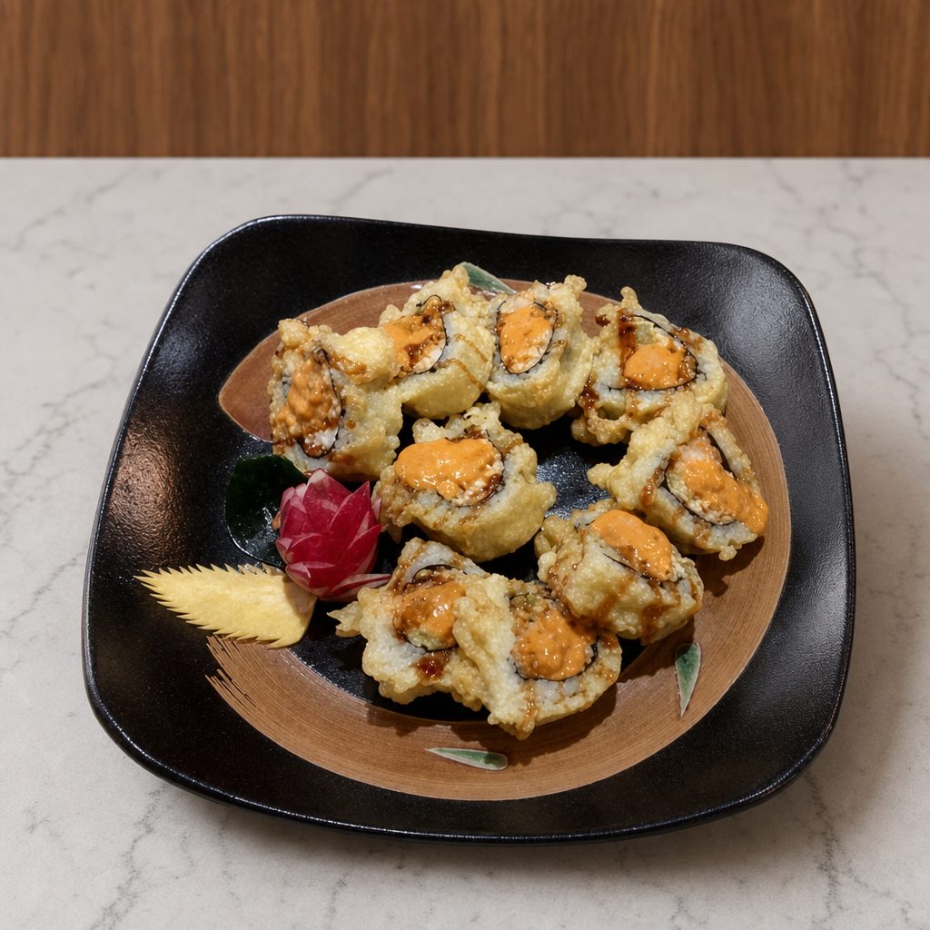 Rockin Shrimp Tempura Roll.