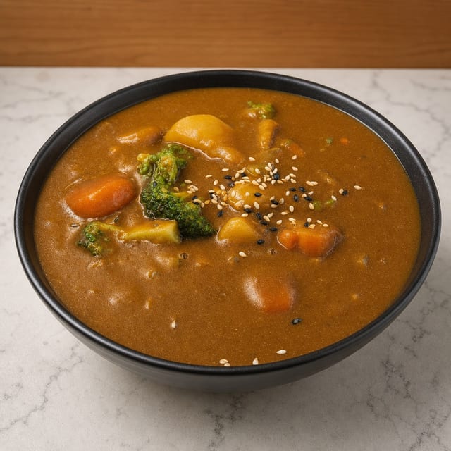 Veggie Curry Rice Bowl.