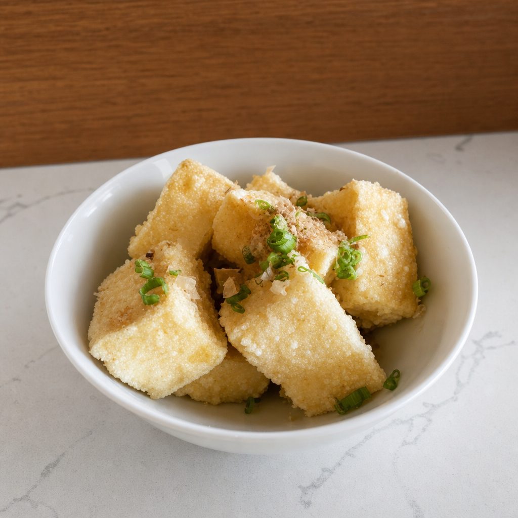 Agedashi Tofu.