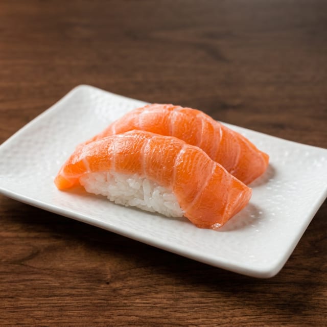 Salmon Nigiri.