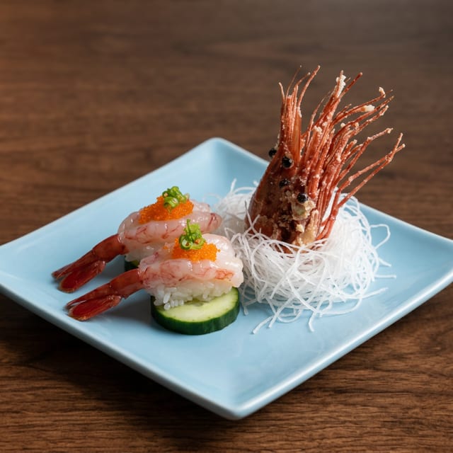 Sweet Shrimp Nigiri.