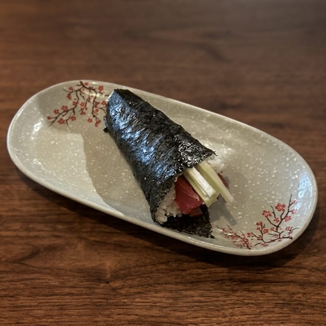 Spicy Tuna Handroll.