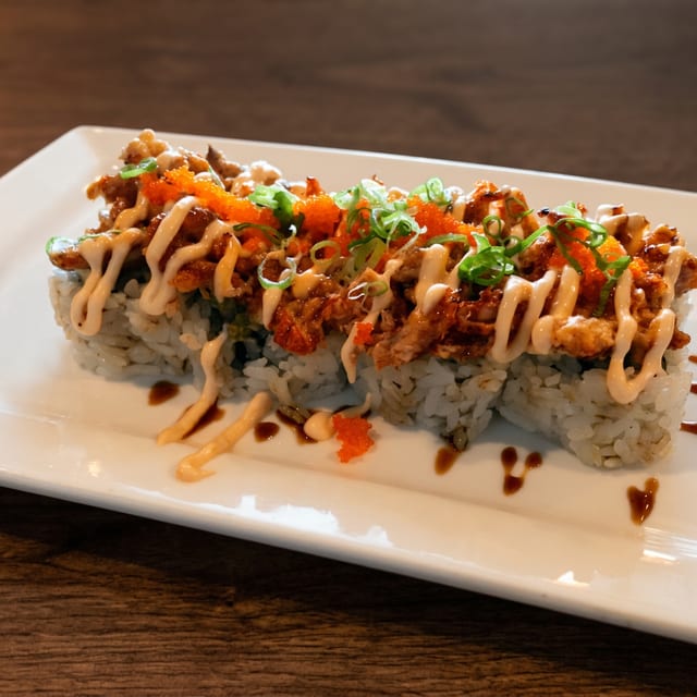 Lobster Volcano Roll.