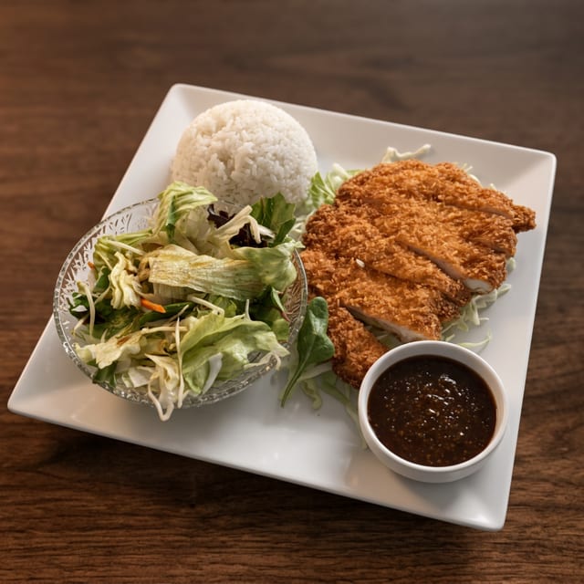 Chicken Katsu Entree.