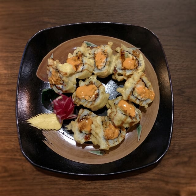 Rockin Shrimp Tempura Roll.