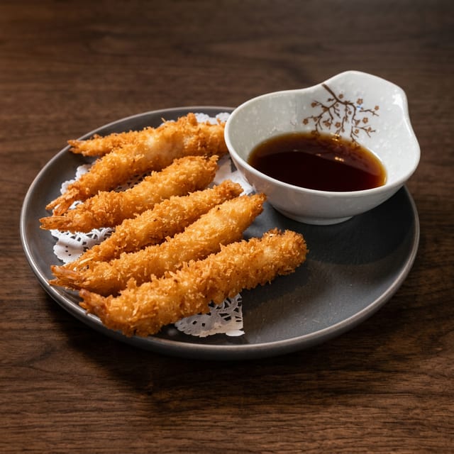 Shrimp Tempura Appetizer.
