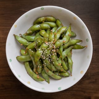 Garlic Edamame